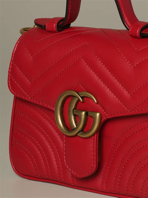 red designer bag gucci|gucci most popular bag.